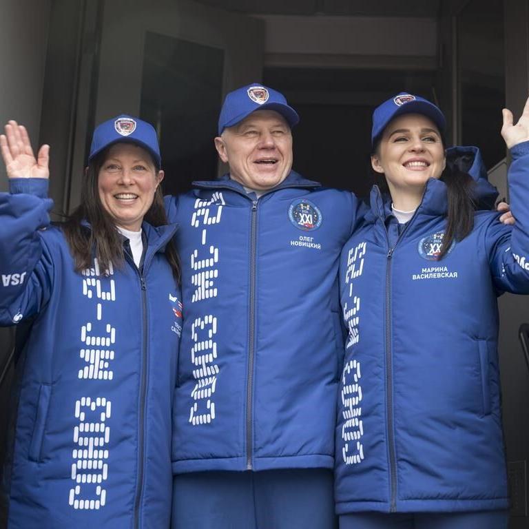 Russia's space agency aborts launch of 3 astronauts to the International Space Station; all are safe